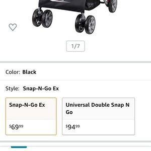 Babytrend snap and go car seat carrier